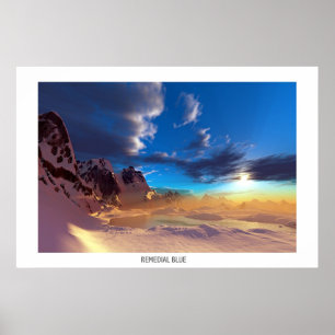 PÓSTER AZUL CORRECTO