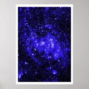 Póster Azul de Chandra (W44)