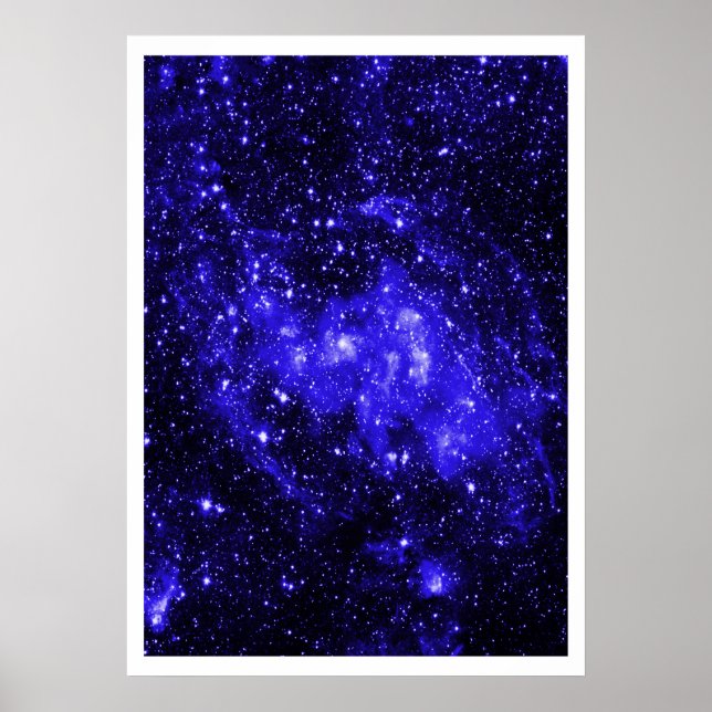 Póster Azul de Chandra (W44) (Frente)