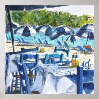 Póster Azul de Kolios