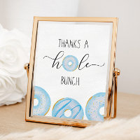 Azul donut gracias a un montón de hoyos