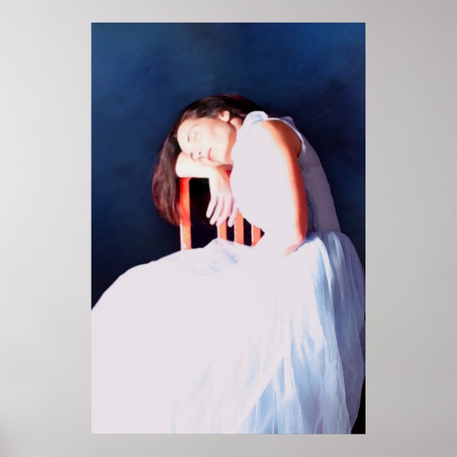 Póster Azul durmiente (Frente)