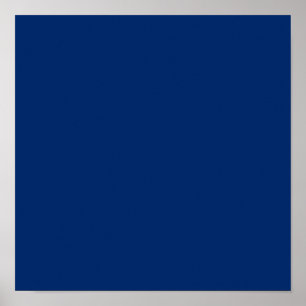 Póster Azul EEUU