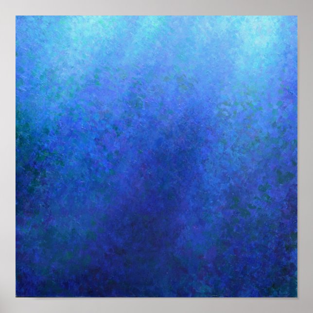 Póster Azul grande (Frente)