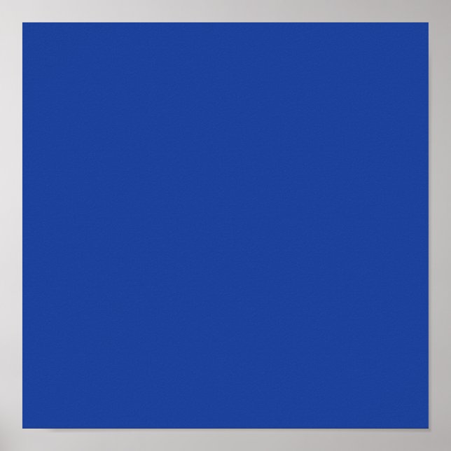 Póster Azul Guacamayo Jacinto (Frente)