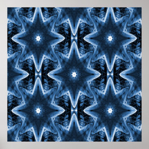 Póster Azul Jean Lilies.....