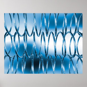 Póster Azul Springs