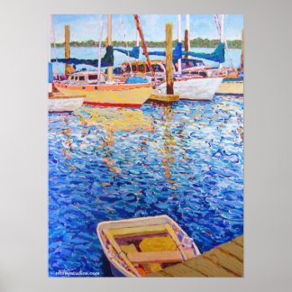 Póster "Azul ultramarino"