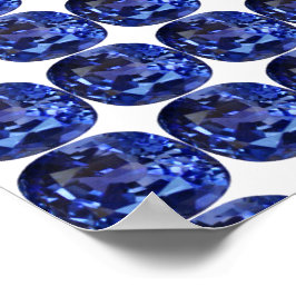 Póster Azul zafiro