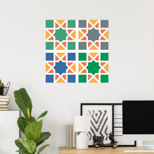 Póster Azulejos Andaluzes 4