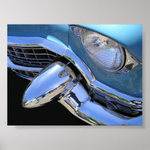 Póster Azules cielos 55 Cadillac
