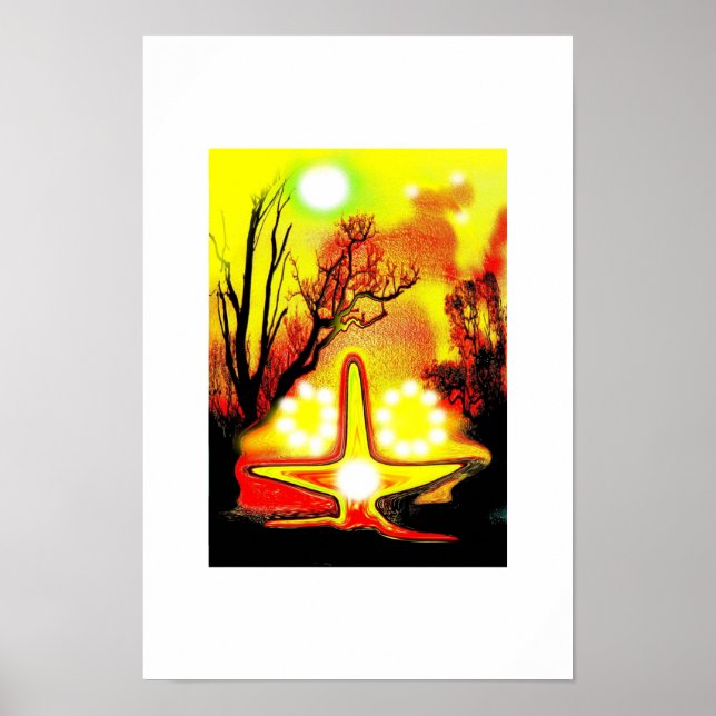 Póster Azulón (Frente)