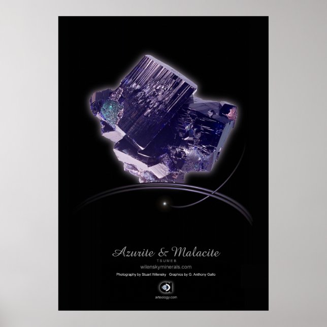PÓSTER AZURITE & MALACITE (Frente)