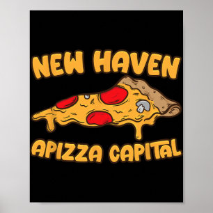 Póster Azza Ct Zza Catal Del Mundo New Haven Connectic