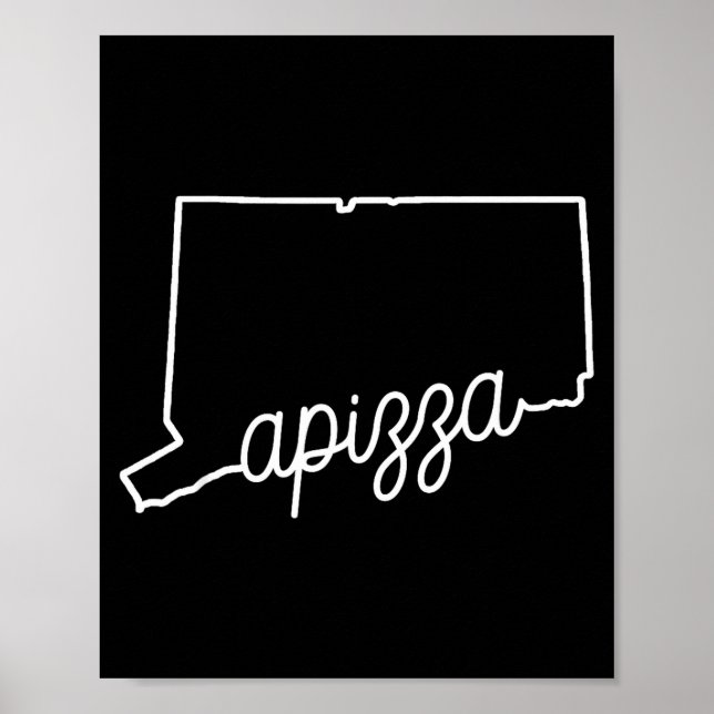 Póster Azza New Haven Zza Award Winning Tomato E Connecti (Frente)