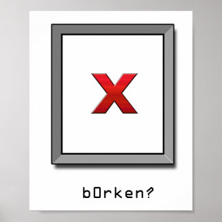 Póster ¿b0rken?