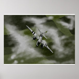 Póster B26 Marauder junio 1944
