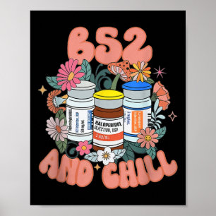 Póster B52 Y Enfermera De Psiquiatría De Chill Dream Bena