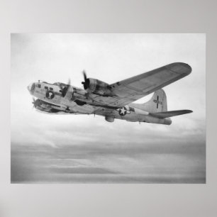Póster B-17 "Fortaleza Voladora"