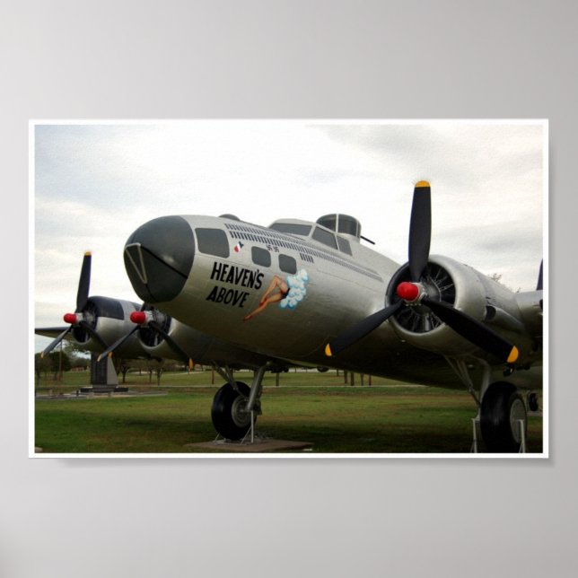 Póster B-17 Nose Art (Frente)