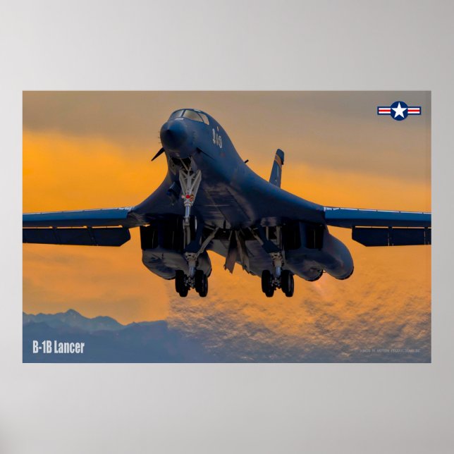 PÓSTER B-1B LANCER (Frente)