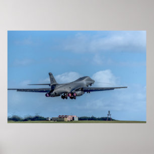 Póster B-1B Lancer Aircraft