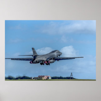 Póster B-1B Lancer Aircraft