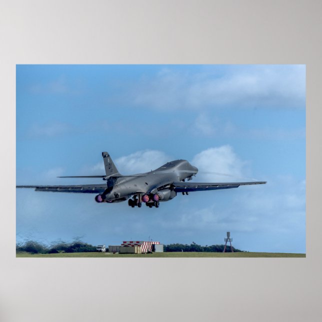 Póster B-1B Lancer Aircraft (Frente)