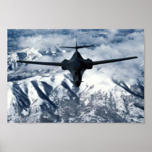 Póster B-1B Lancer Aircraft