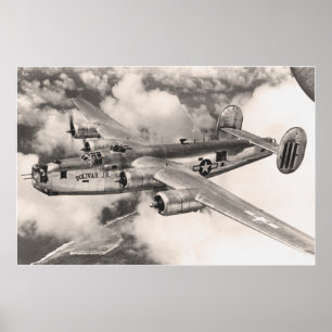 Póster B-24 sobre la Patrulla