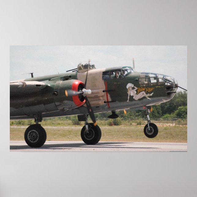 Póster B-25 Mitchell (Frente)
