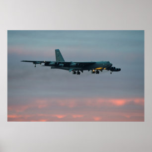 Póster B-52 Aeronaves de Estrasburgo