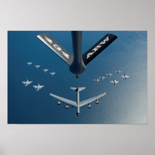 Póster B-52 Aeronaves de Estrasburgo