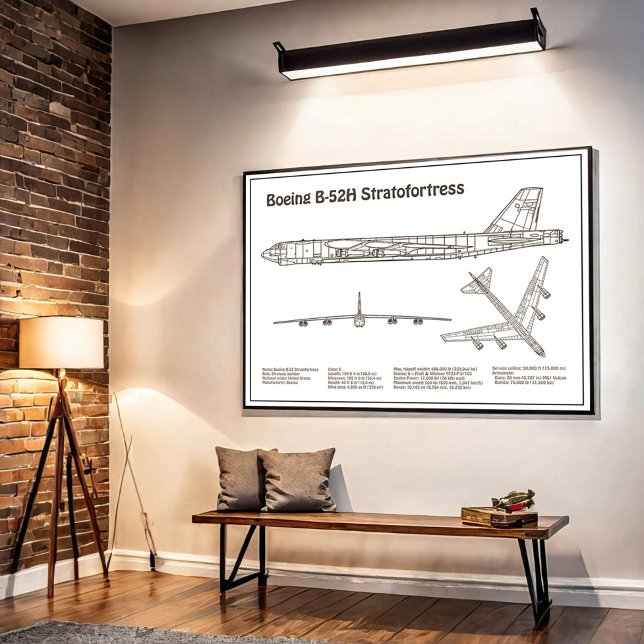 Póster B-52 Estratotrora - Planes de Planes de Planes de  (Subido por el creador)