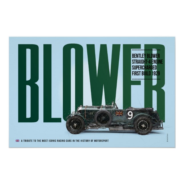 Póster B Blower Tribute (Anverso)