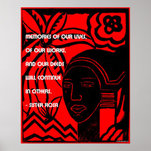 Póster B;Carencia de citas de historia - Hermana Rosa