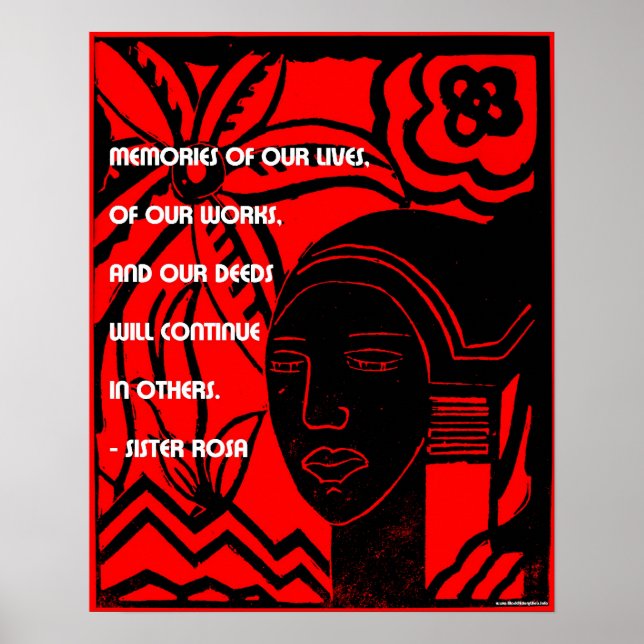 Póster B;Carencia de citas de historia - Hermana Rosa (Frente)