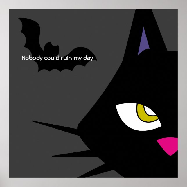 Póster B-CAT y Bat (Frente)