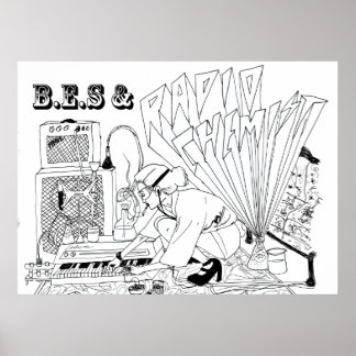 Póster B.E.S & Radio Chemist poster