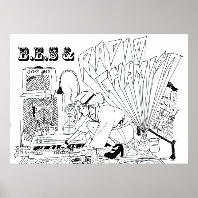 Póster B.E.S & Radio Chemist poster (Frente)