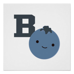 Póster B es para Blueberry