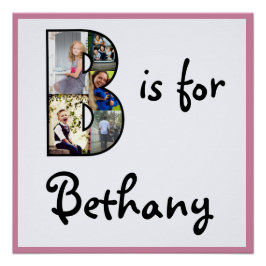 Póster B es para Nombre