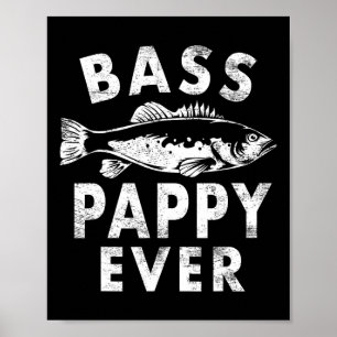 Póster B Pappy Pescadores Regalos Pappy el Día del Padre