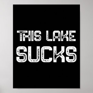 Póster B Pescado Crappie Lure Diciendo Curiosa Pesca Este