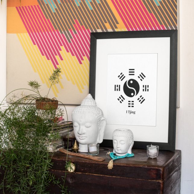 Póster Ba Gua, ocho trigramas, personalizable Yin yang (Subido por el creador)