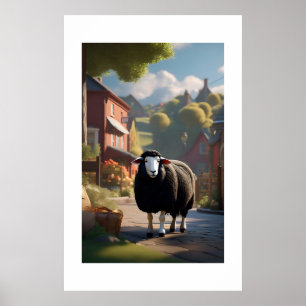 Póster Baa Baa Black Sheep