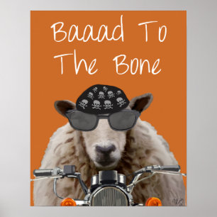 Póster Baaad to the Bone