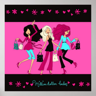 Póster Babes de millones de dólares