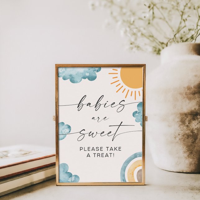 Póster Babies Are Sweet Baby Shower Sunshine (Subido por el creador)