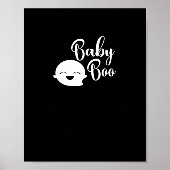 Póster Baby Boo Halloween (Frente)
